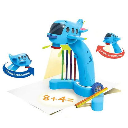 Fun Children's Art Projection Lamp