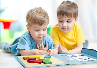 Fun Magnetic Learning Puzzle Book