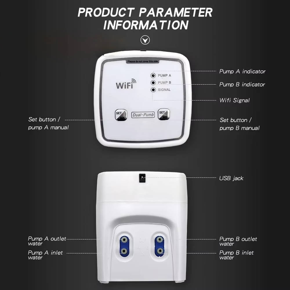Smart Automatic Plant Watering System For 20 Pots