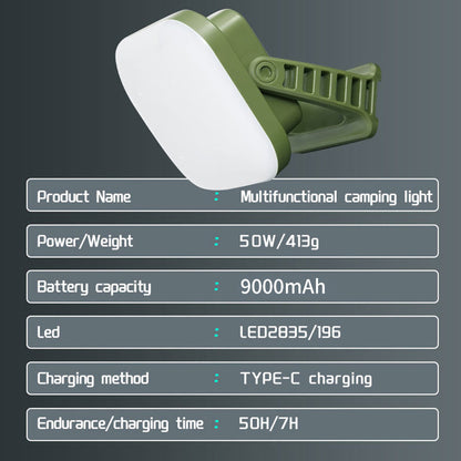 Portable Magnetic LED Camping Light