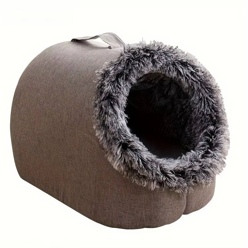 Cozy Fleece Kitty Bed