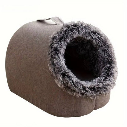 Cozy Fleece Kitty Bed