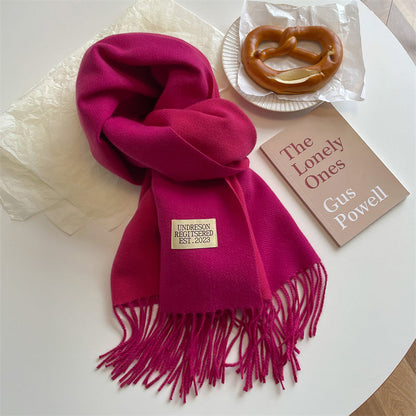 Soft Reversible Pashmina Scarf Wrap