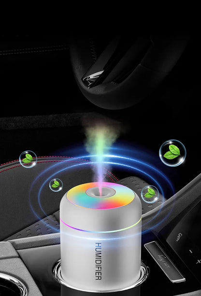Compact Portable USB Humidifier with Aromatherapy