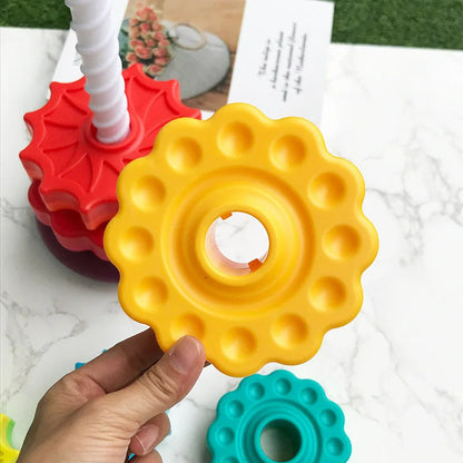 Fun Learning Colorful Tower Toy