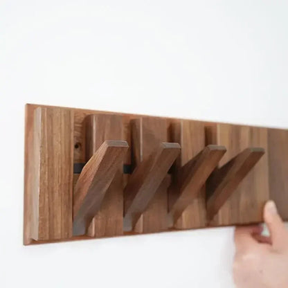 Sturdy Wooden Coat Hanger and Hook - Befez