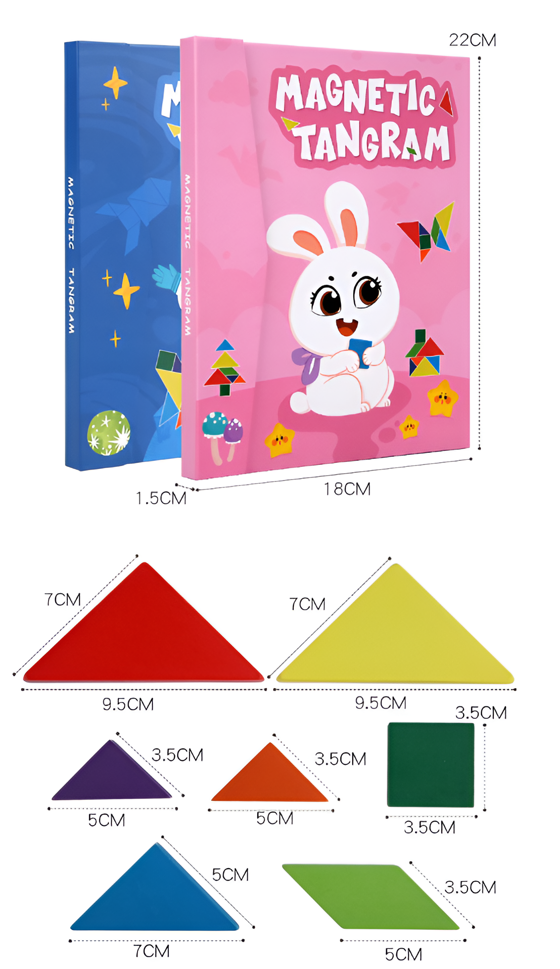 Fun Magnetic Learning Puzzle Book