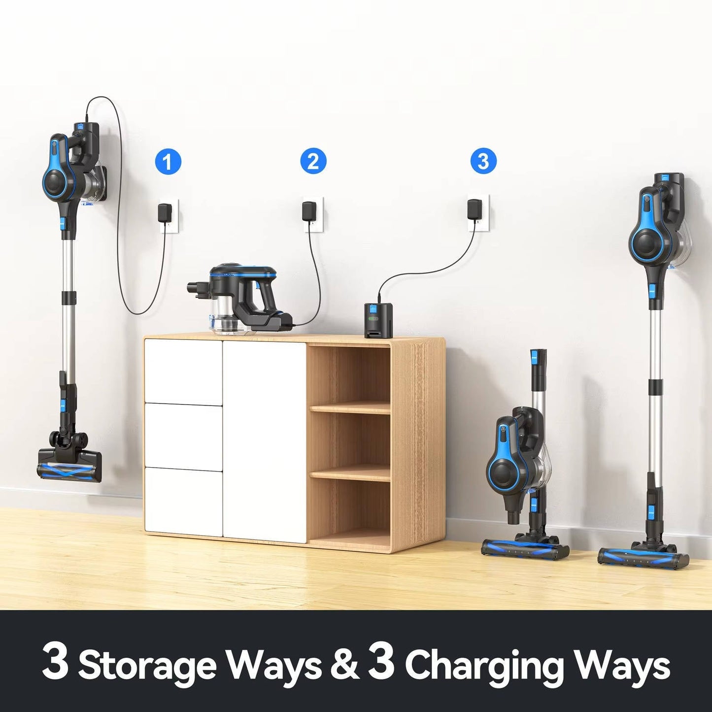 Portable Wireless Home Vacuum Cleaner