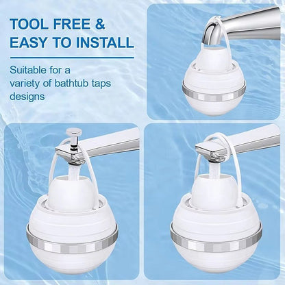 Tub Water Purifying Shower Filter