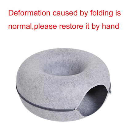 Comfy Round Cat Bed