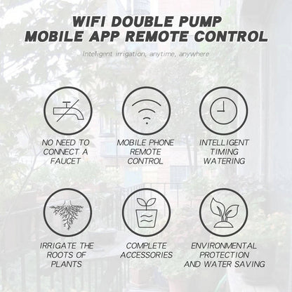 Smart Automatic Plant Watering System For 20 Pots