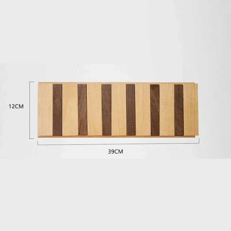 Sturdy Wooden Coat Hanger and Hook