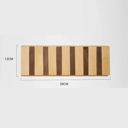 Sturdy Wooden Coat Hanger and Hook