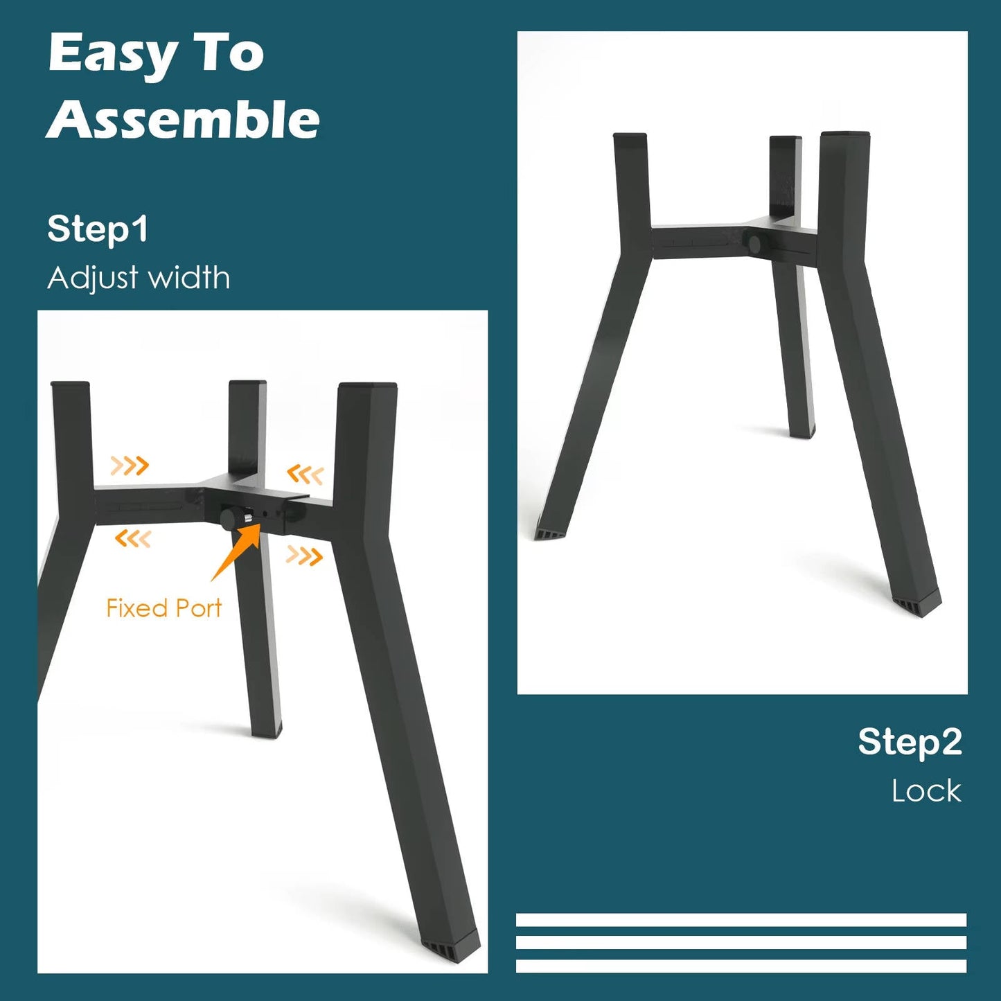 Tall Adjustable Pet Food Station