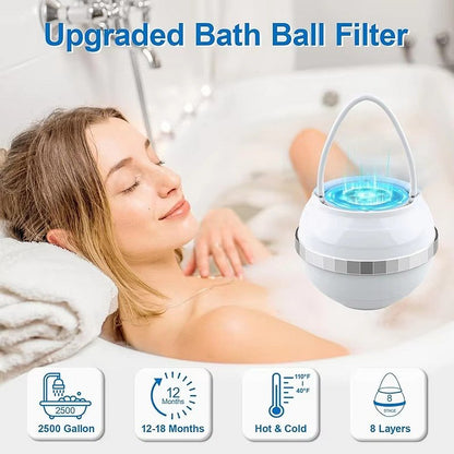 Tub Water Purifying Shower Filter