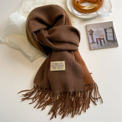 Soft Reversible Pashmina Scarf Wrap