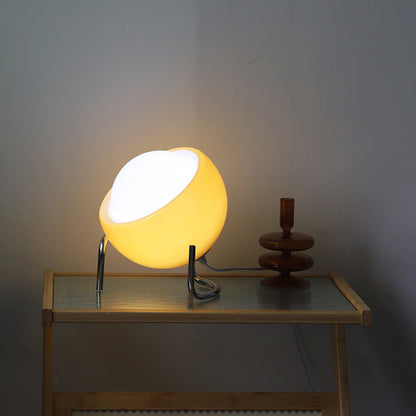 Elegant Clear Glass Desk Lamp