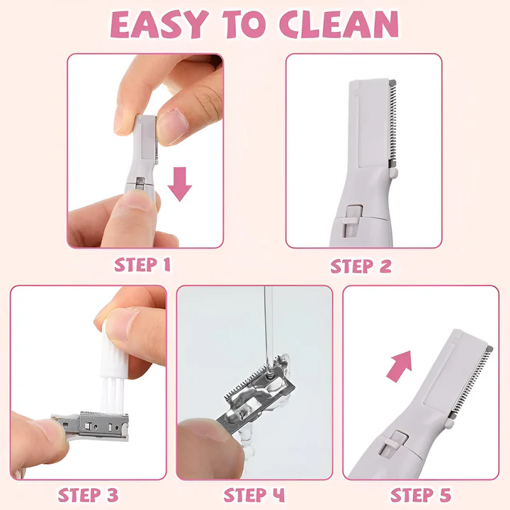 Precision Eyebrow Shaper Trimmer Tool
