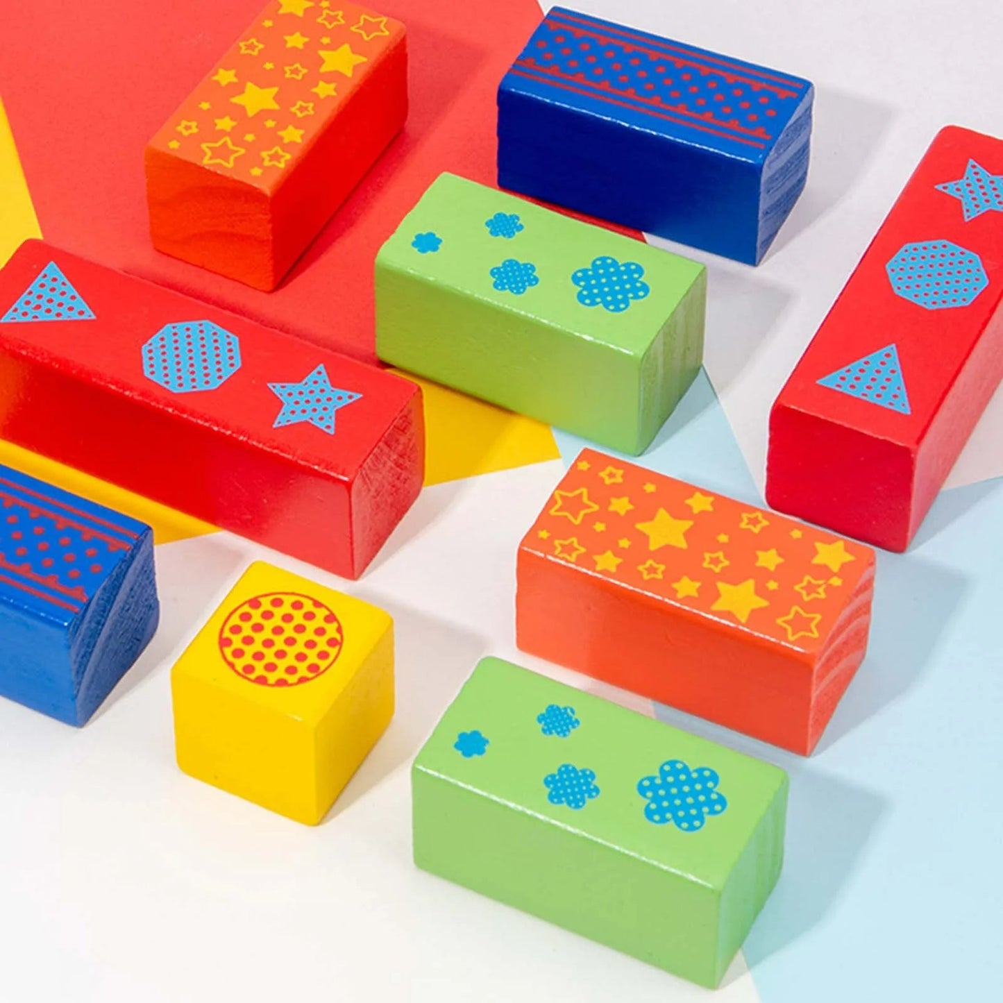 Fun Wooden Marble Run Building Set