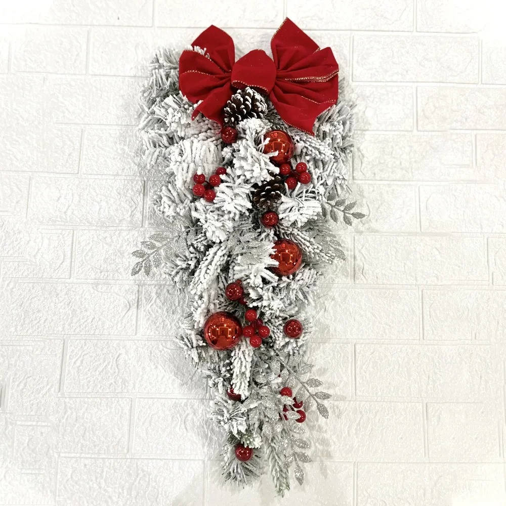 Complete Festive Holiday Door Decor Set