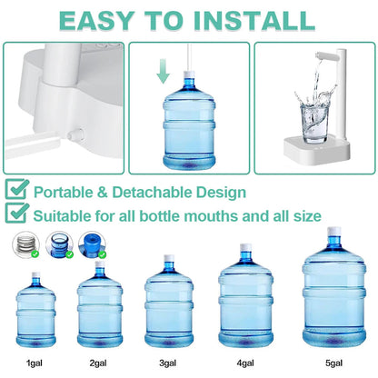 Compact USB Powered Water Dispenser for Home Office