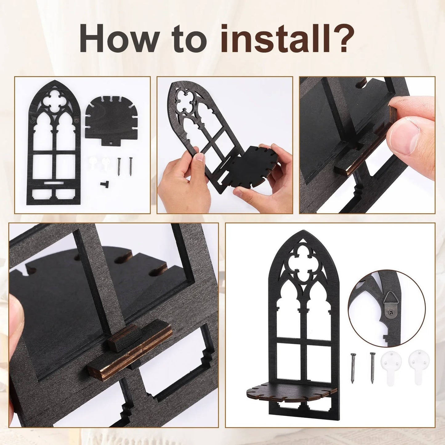 Dark Art Wall Hanging 3 Piece Set