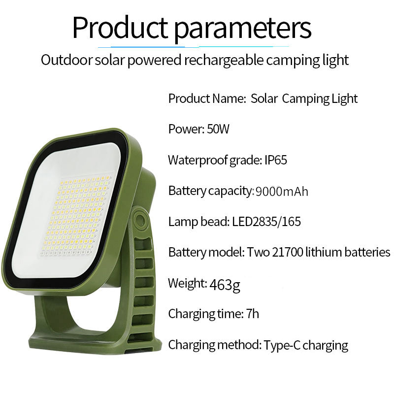 Portable Magnetic LED Camping Light