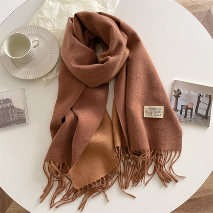 Soft Reversible Pashmina Scarf Wrap