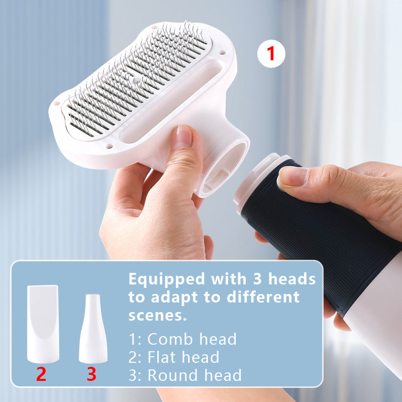 Versatile Pet Hair Dryer and Grooming Kit