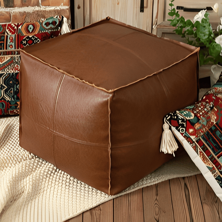 Hidden Storage Ottoman Stool