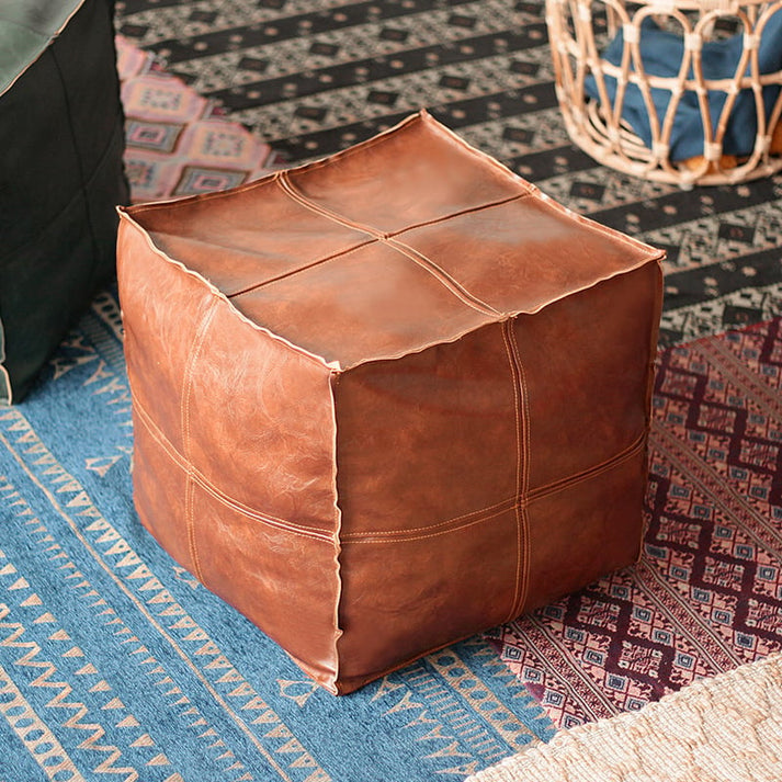 Hidden Storage Ottoman Stool