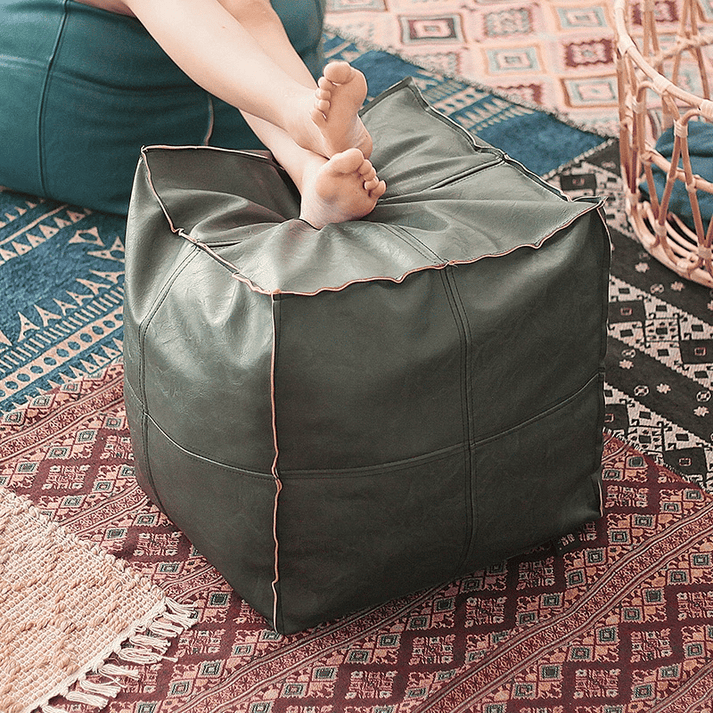 Hidden Storage Ottoman Stool
