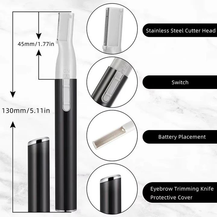Precision Eyebrow Shaper Trimmer Tool