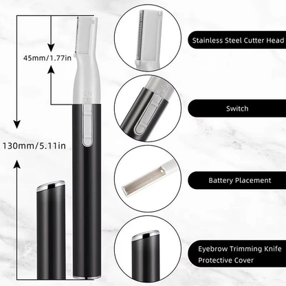 Precision Eyebrow Shaper Trimmer Tool