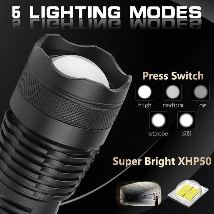 Befez | Ultra Bright 90000 Lumen LED Torch