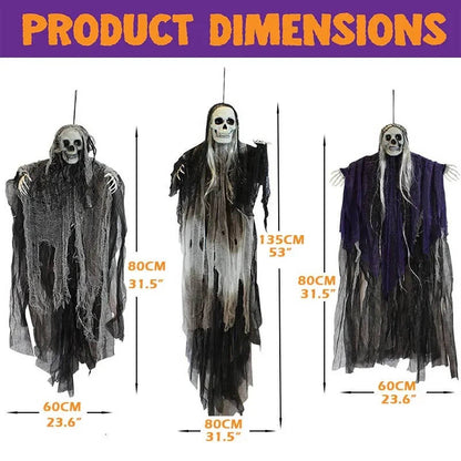 Spooky Halloween Decor Set of 3 Outdoor Indoor Props