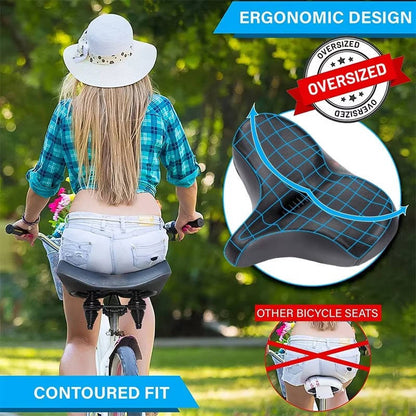 Ultra Comfort Bike Seat For Cycling
