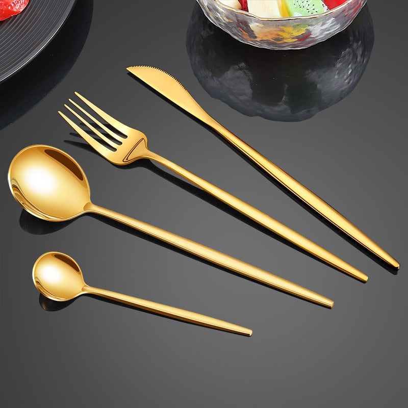 High Quality Metal Cutlery Dinner Set