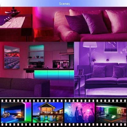 Colorful LED Light Strip for Home and TV