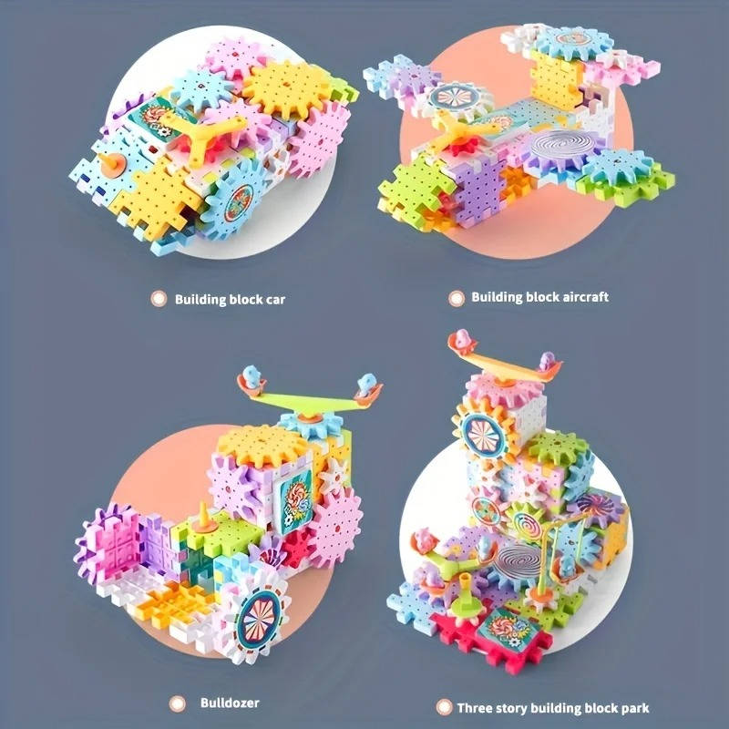 Ultimate 263 Piece Children's Construction Toy Set