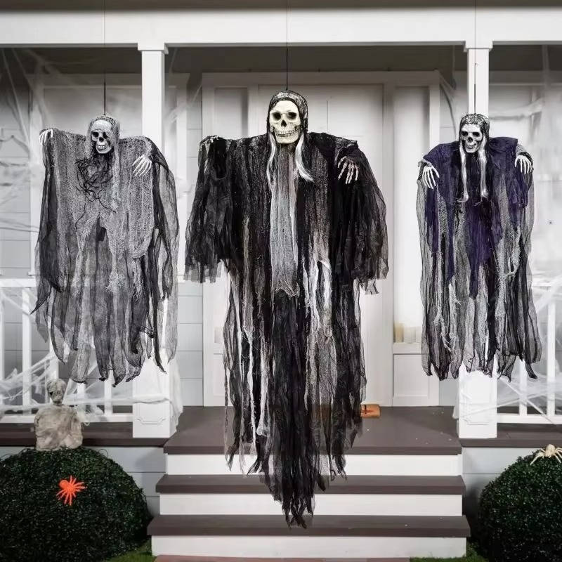 Spooky Halloween Decor Set of 3 Outdoor Indoor Props