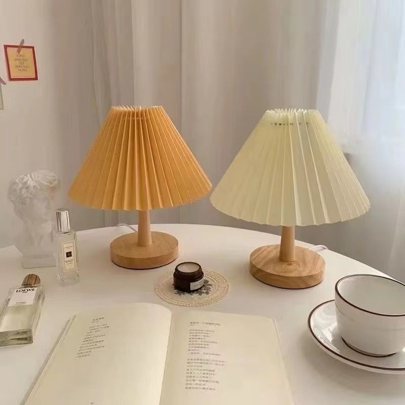 Rustic Wooden Befez Table Lamp
