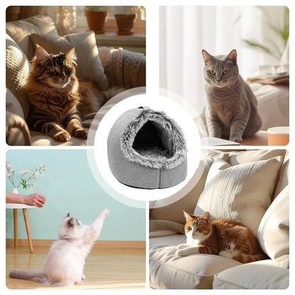 Cozy Fleece Kitty Bed