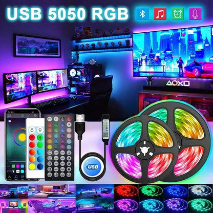 Colorful LED Light Strip for Home and TV