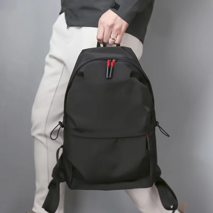 Simple Classic Black Rucksack - Befez