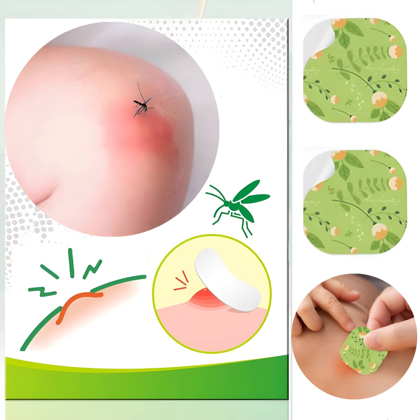 Fast Itch Relief Mosquito Bite Care Patch - Befez