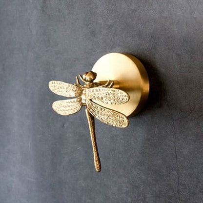 Stylish Animal Wall Hook Rack with Gold Finish