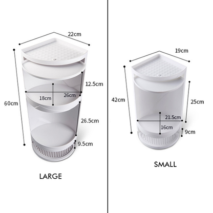 Easy Install 360 Degree Wall Shelf