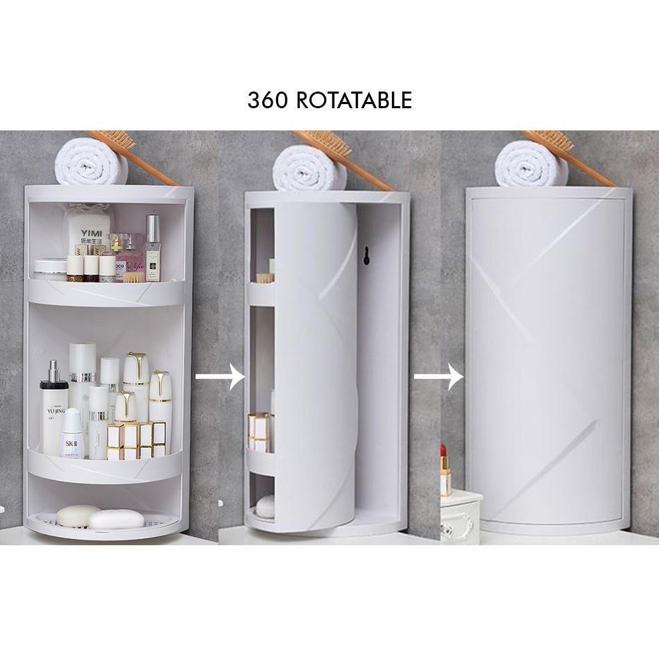 Easy Install 360 Degree Wall Shelf