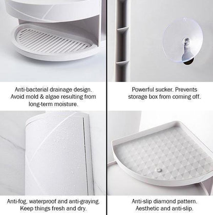Easy Install 360 Degree Wall Shelf